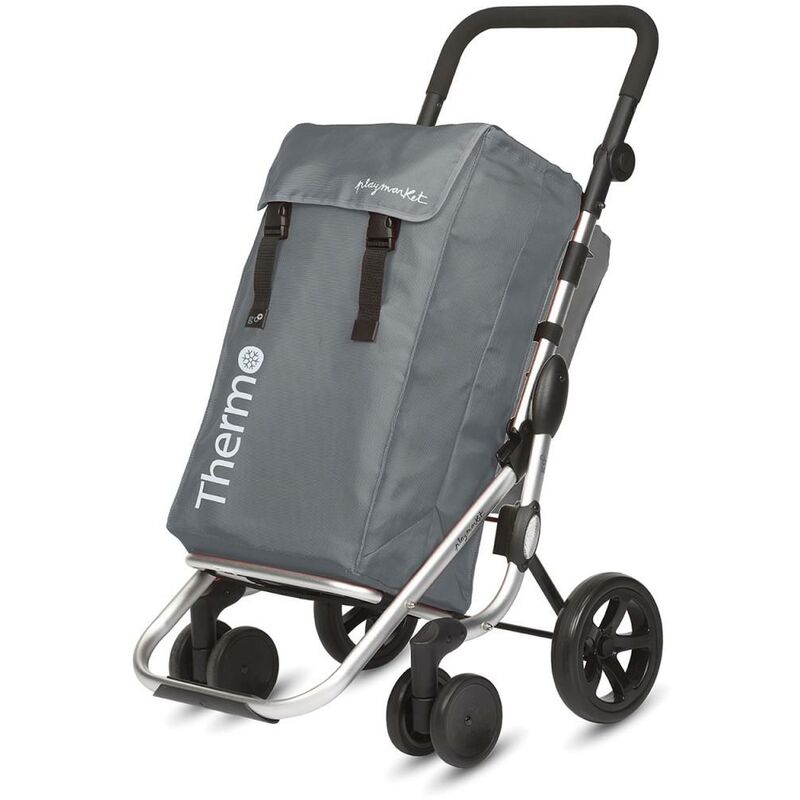 

Carrito de compra plegable GO PLUS Gris Marengo - Playmarket