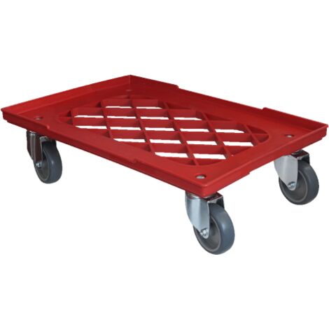 Carrito de jardín denox 70700.254 superficie 60x40 cm robusto