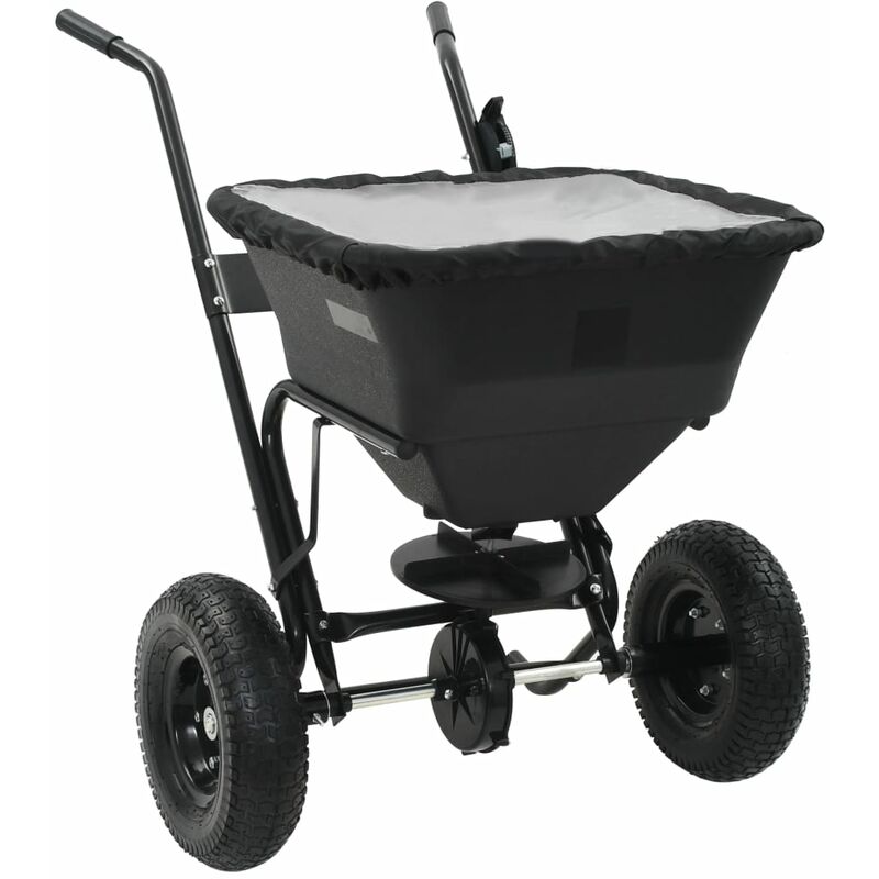 

Carrito de mano esparcidor de sal PVC y acero 106x73x76 cm 45 L