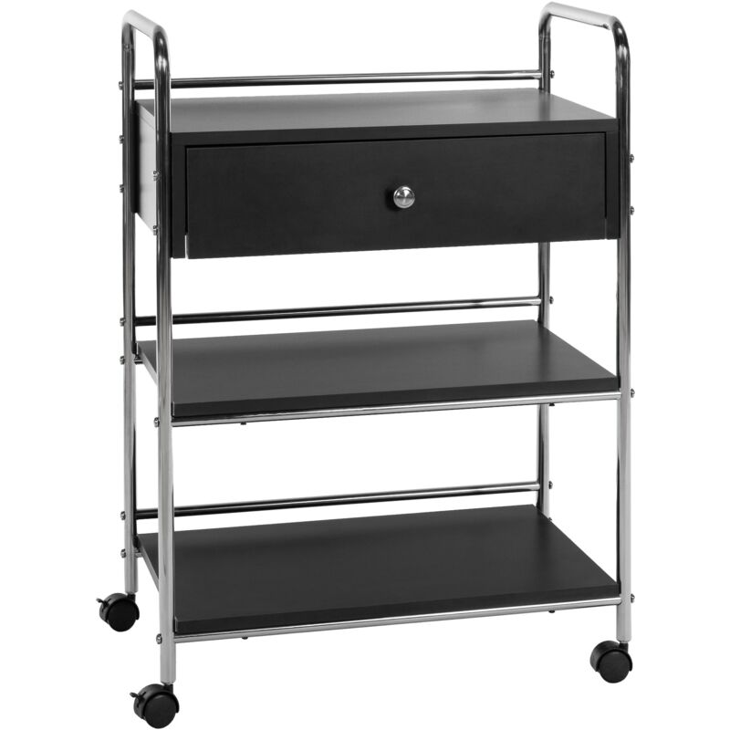 

Carrito de Servicio PL912 de 3 Niveles Negro