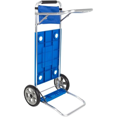 Carrito mesa multiuso aluminio plegable 62283 aktive