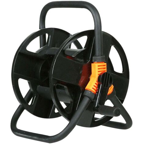 Carrito para manguera de jardín, carrito para manguera de agua de jardín, carrito para manguera de 20 m, carrete de manguera vacío, organizador de manguera de jardín para mangueras de riego para jardí