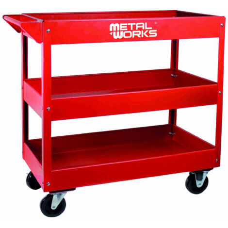 Carrito portautensilios con 3 bandejas y ruedas con frenos GR05