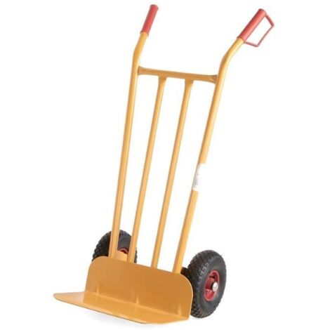 carro almacen pala larga 300kg r/neumatica medidas 22cm (fondo) x 45cm (largo)