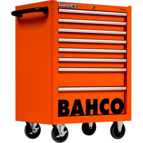 CARRO CLASSIC 26 8 CAJONES NARANJA - BAHCO