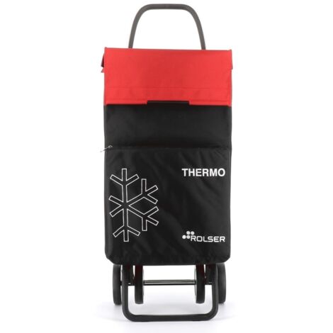 Carro compra 4r fijo aluminio/mf ne/ro termo fresh mf rolser