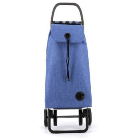 CARRO COMPRA DOS + 2 DOBLE PLEGADO AZUL TWEED - IMX385 AZUL