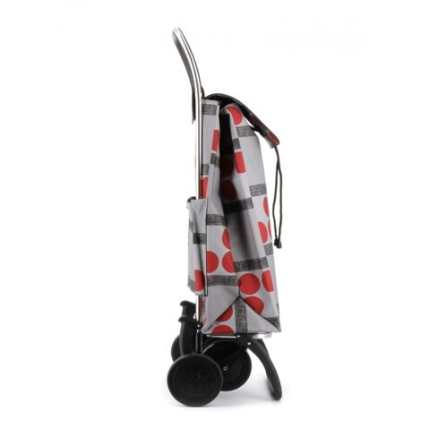 CARRO COMPRA I-MAX LOGOS 4 ROJO ROLSER -