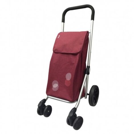 CARRO COMPRA PLEGABLE PLAY SIX GRANATE - EHLIS
