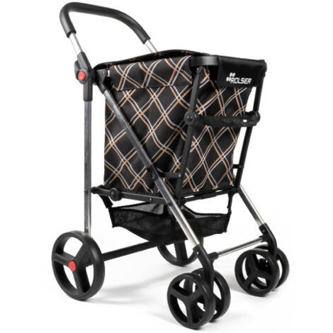 Carro compra  ROLSER Basket Chiara 4b estampado 58l BAS008