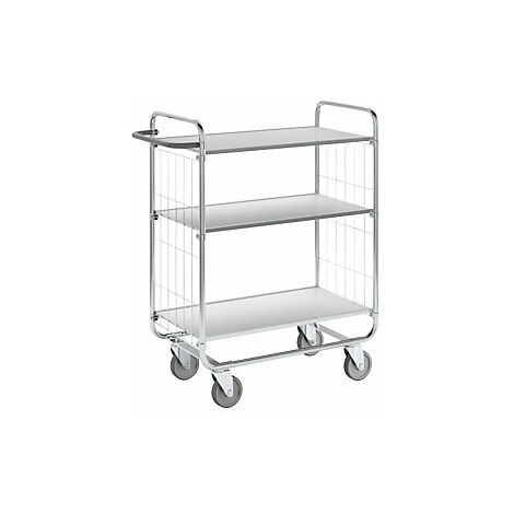 Carro con pisos galvanizado  3 baldas  L x A x H 945 x 470 x