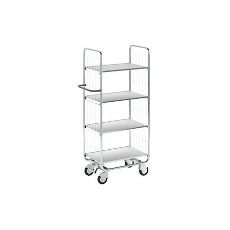 Carro con pisos galvanizado  4 baldas  L x A x H 815 x 470 x