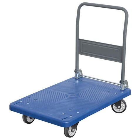 Carro con plataforma en PVC 400kg FERVI C300
