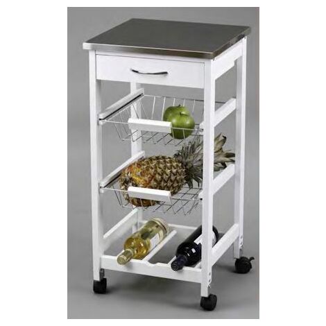 Carro de cocina 3 pisos inox