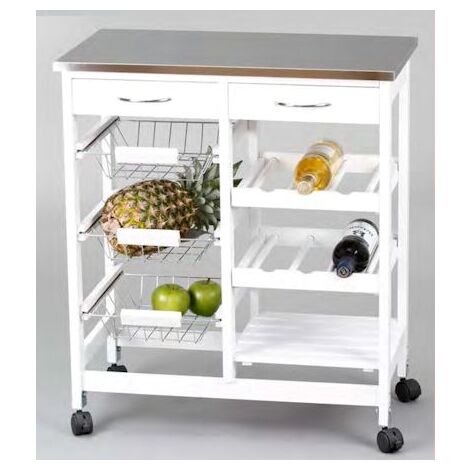 Carro de cocina completo inox