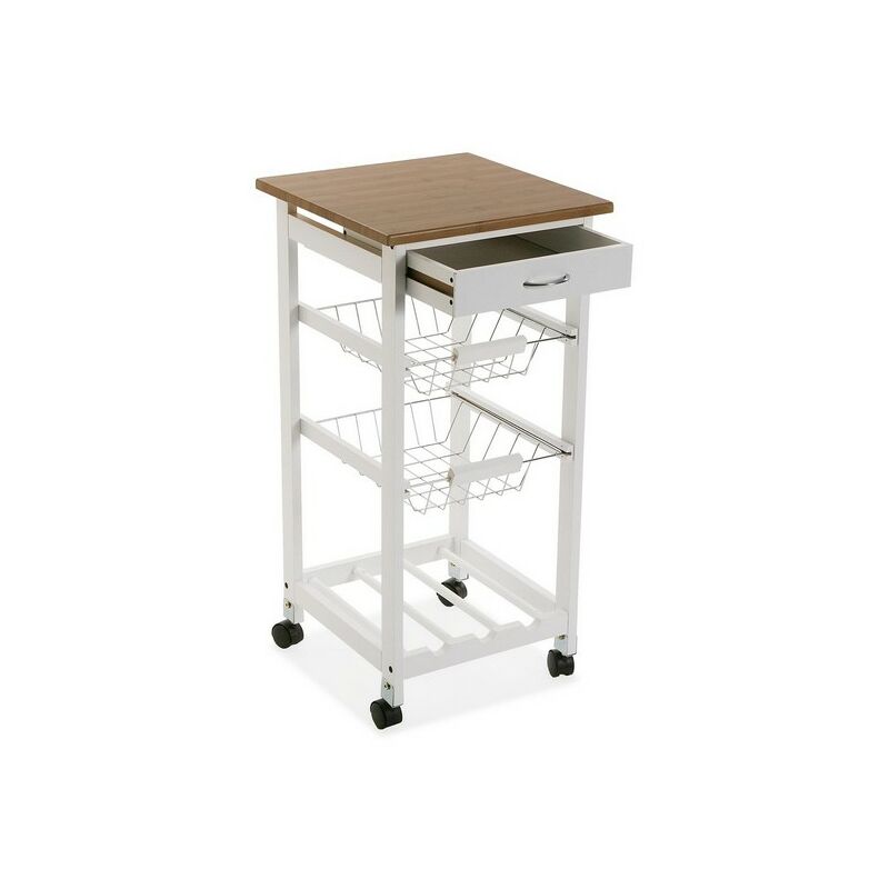 

Carro de Cocina Madera MDF (37 x 76 x 37 cm)