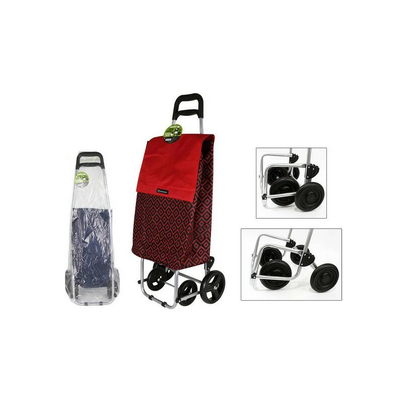 

Carro de Compra Confortime Con ruedas (60 x 38 x 20 cm)