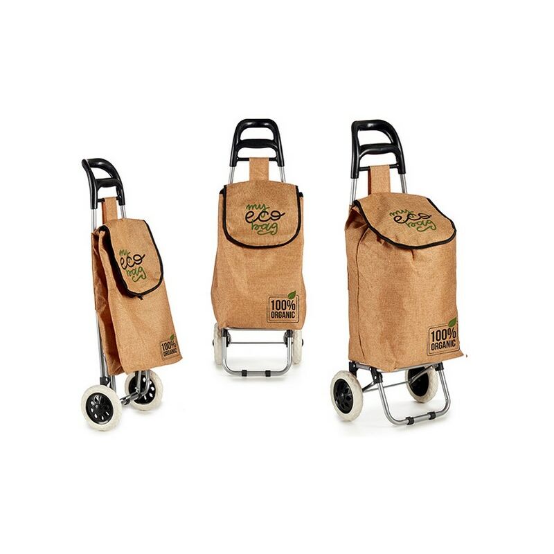 

Carro de Compra My Eco Bag Marrón Metal Tela (33 L)