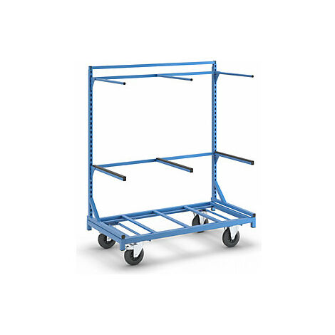 Carro de estantería con brazos  carga máx 350 kg  modelo
