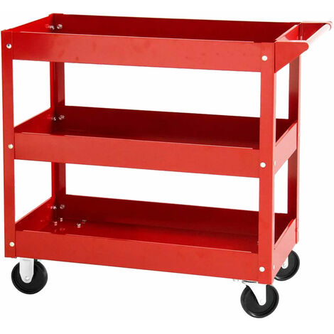 Carro de herramientas 70x35x66 con 3 estantes