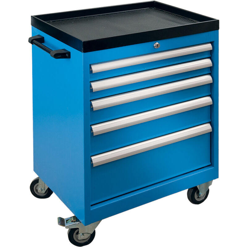 

Carro de herramientas con 5 profesional cajones (600X450X700mm) 52 Kg - KLK