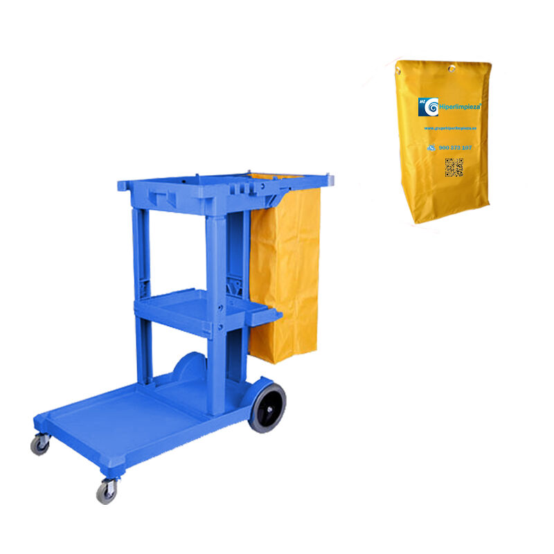 

Carro de limpieza Zafir azul