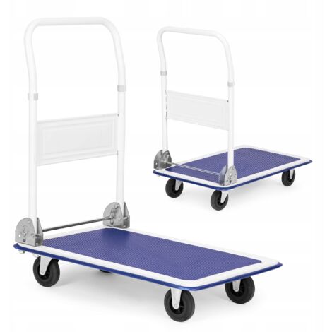 Carro de plataforma de almacén plegable manual de 150 kg