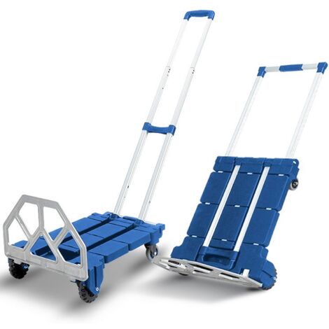 Carro de transporte con plataforma plegable 200kg