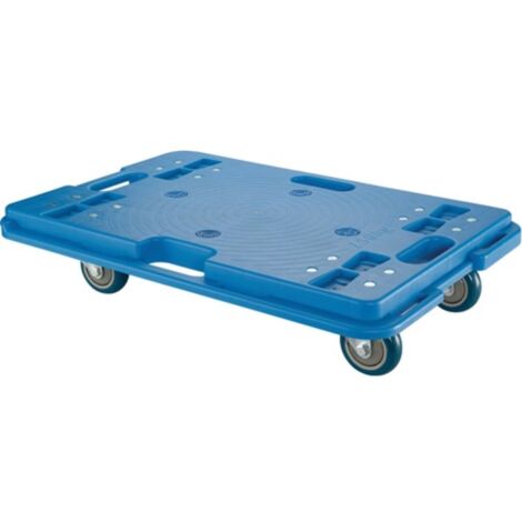 Carro de transporte Rad-D. 75 mm 150 kg L600 mm l400 mm termoplástico