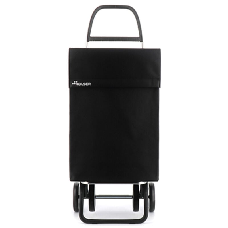 Rolser - Chariot de courses 2+2 4r nylon noir jea032