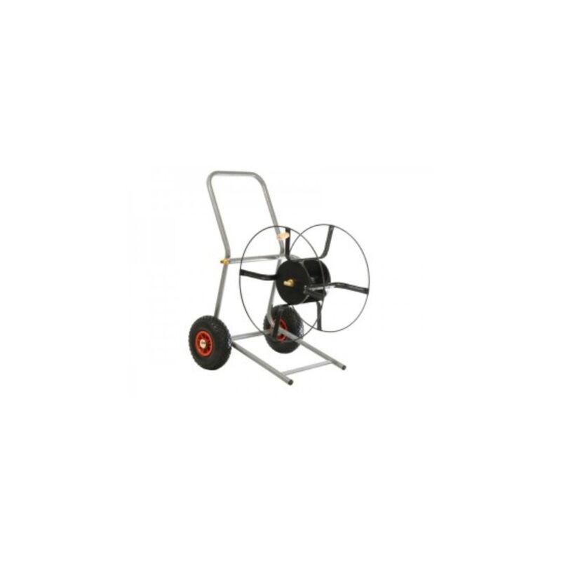 

Carro metal portamanguera Techno rueda neumática 120 Mt manguera 15 mm 9806086 - Aqua