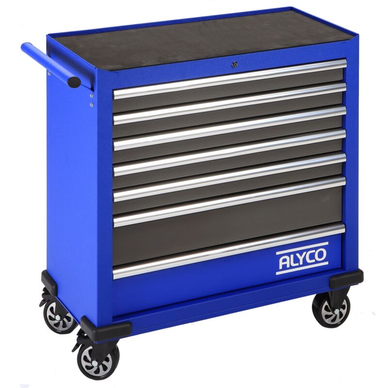 Carro metálico ancho 7 cajones ALYCO