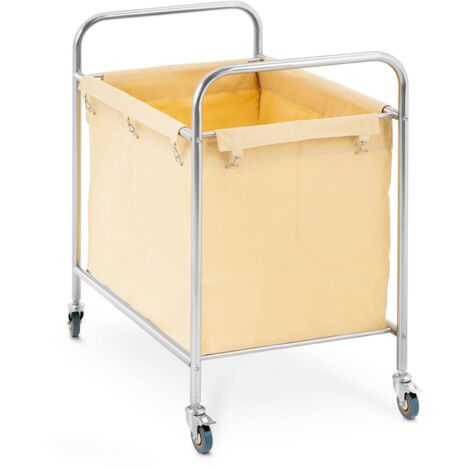 Carro para ropa sucia de acero inoxidable 250L