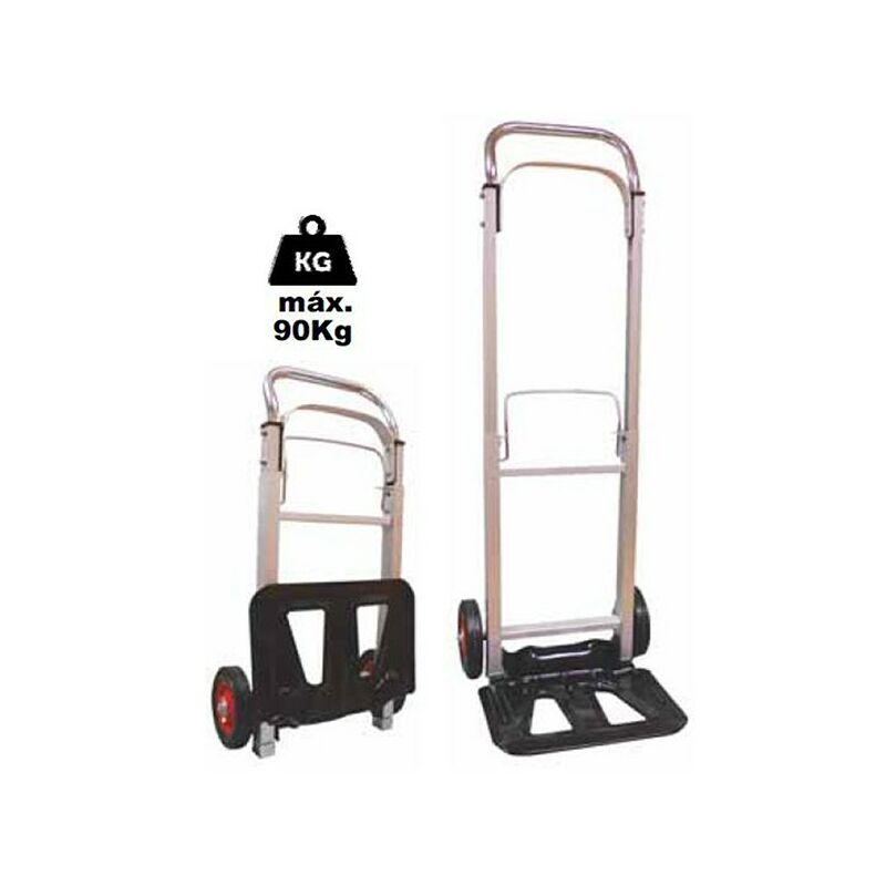 

Carro Plegable | Peso maximo 90kg, Altura 73-109 cm | Transporte de cargas pesadas