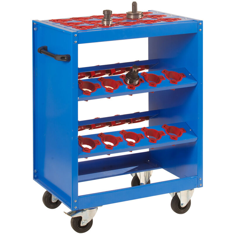 

Carro portaconos profesional para 35 conos (650X450X820+130mm) - KLK