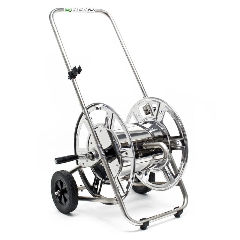 

Carro portamangueras APD Inox Medium acero inoxidable, para todos los tamaños de manguera estándar