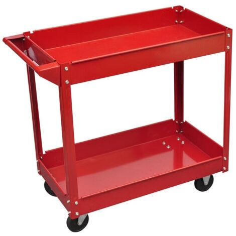 Carro taller carga 100 kg rojo herramientas garaje taller bricolaje 3402077