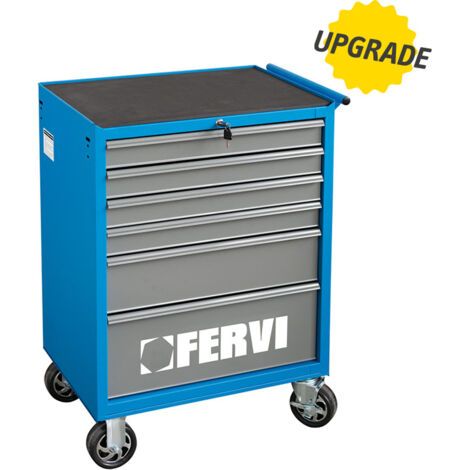 CARRO TALLER PORTA HERRAMIENTAS CAJÓN GARAJE MECÁNICO FERVI C900/B