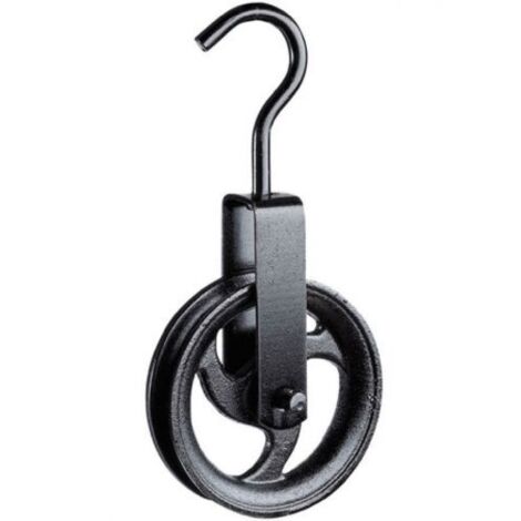 Carrucole Con Ganci Ottone 20pz - Ruote 30x12mm Per Cordame E Funi