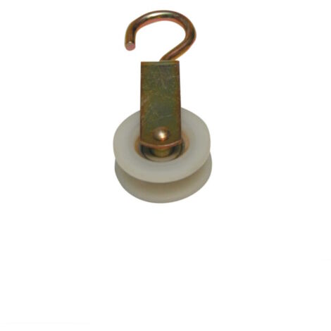 Carrucole Nylon Ruota Con Cuscinetto Mm 40 Per Stendere I Panni Usi Vari