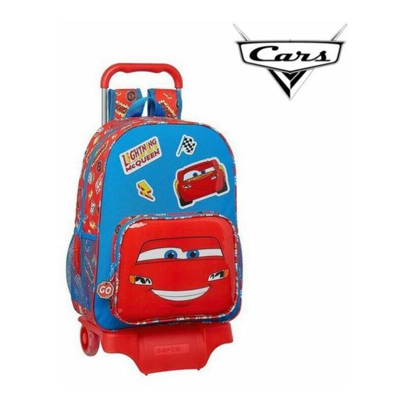 

Cars Mochila Escolar con Ruedas 905 Cars Mc Queen