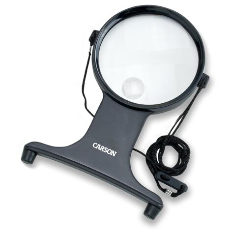 Carson HF-25 lente d'ingrandimento Nero 2x