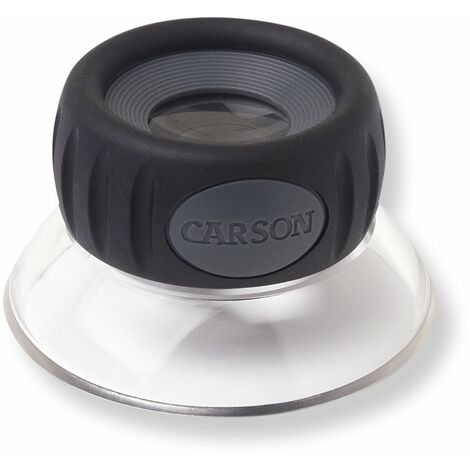Carson LumiLoupe Plus 17.5x Lente di Ingrandimento Stand con Sistema di Messa a Fuoco a Doppia Lente, Per Dettagli Intricati (LO-15)