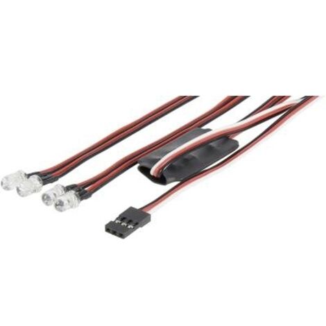 Carson Modellsport Beleuchtungssatz Rot, Weiß  4.4 - 6 V 500906239