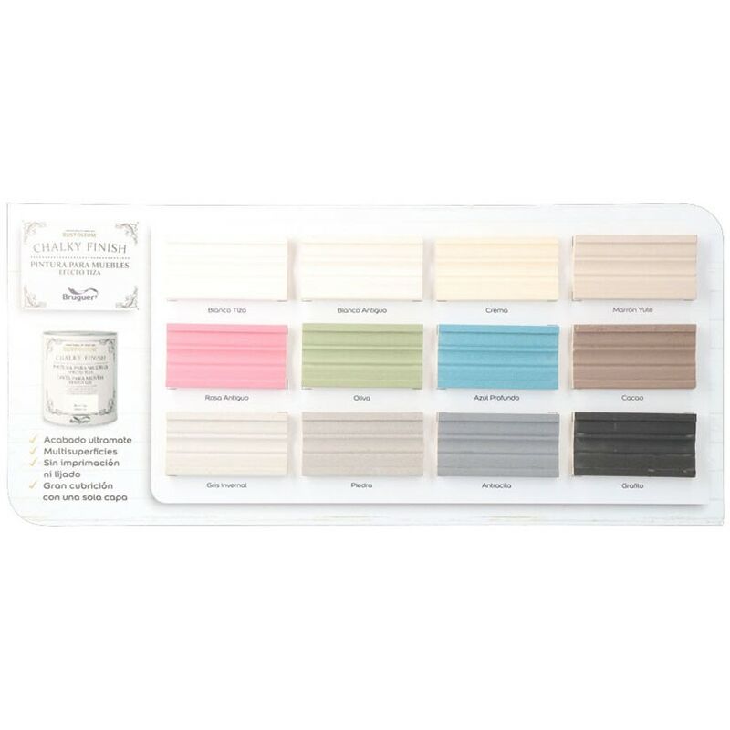 

Carta 12 Colores Chalky 6390886 Bruguer