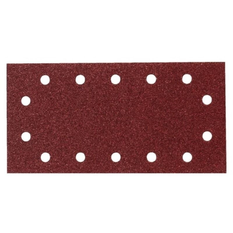 Carta vetrata Makita 115 x 229 mm, K150, 10 pz. 115 x 229 mm - K150 - 10 pz. - 14 fori
