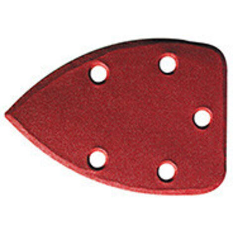 60 Carte Vetrata Per Levigatrice A Delta - 140x90mm, Grana 40-240, 5 Fori Aspirazione, Per Black & Decker - Foto 6