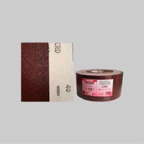 Carta abrasiva 'crd' grana 220 - rotolo mm 115x100 mt (100 metri lineari) IMPERIAL ABRASIVI