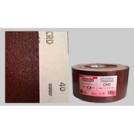 Carta abrasiva crd grana 220 - rotolo mm 115x100 mt conf. da 100 ml