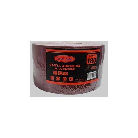 Carta abrasiva ideal star grana 40 - rotolo mm 115x50mt